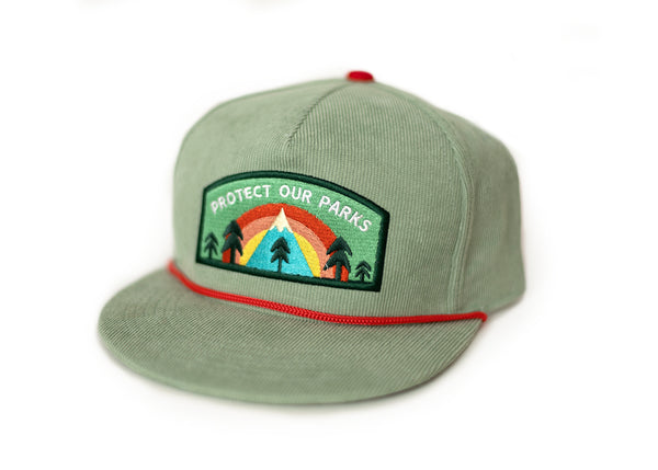 camper protect Protect our Parks camper hat – Ello There Outdoors