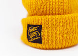 Knit Beanie with Forest Witch Label