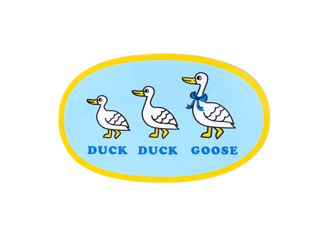 Duck, Duck Goose! Vinyl Sticker