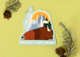 Protect our Parks Buffalo Vinyl Sticker