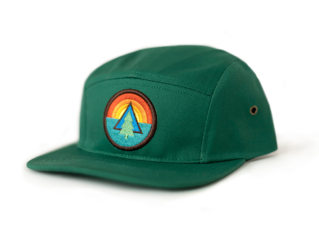 ello camping Tree Sunrise Camper Hat – Ello There Outdoors